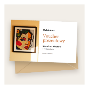 Voucher prezentowy na mozaikę z klocków MyBrick.art